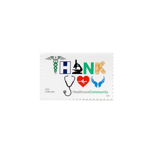 2024 US Thank You, Healthcare Community First Class Forever Stamps