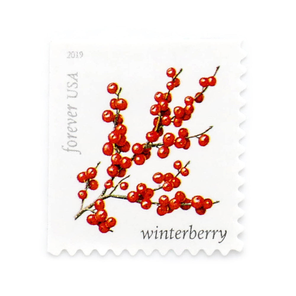 2019 US Winter Berries Forever Stamps